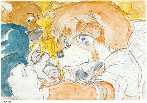Studio Ghibli Concept Art Sherlock Hound
