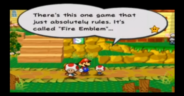 Paper Mario Fire Emblem Fire Emblem Crossover