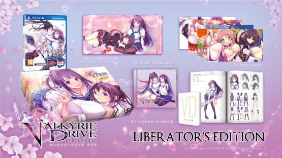 Valkyrie Drive Collector's Edition Box Revealed - Exclusively In Our Liberator's Edition 1
