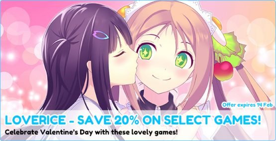 Get 20% Off Select Games in the Rice Digital Valentine's Sale!