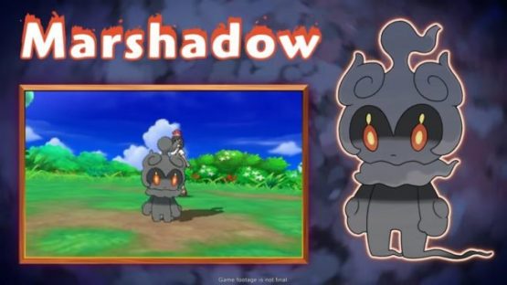 New Pokémon Marshadow Coming to Sun and Moon
