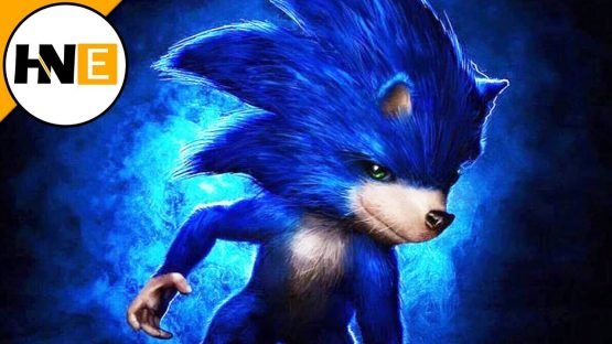sonic movie poster realistic