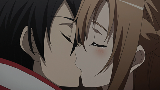 Top 5 Anime Kisses Sword Art