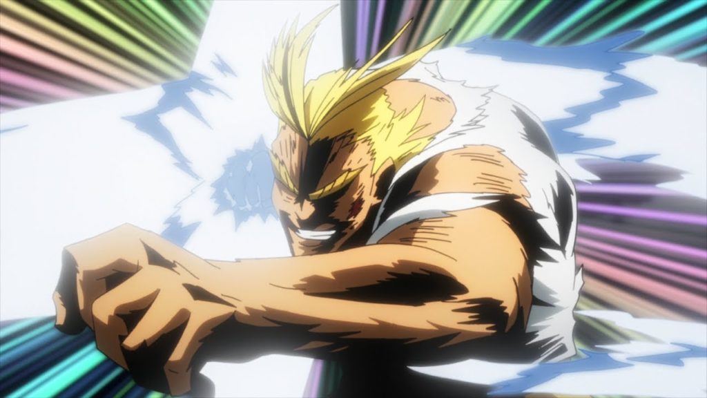 My Hero Academia - All Might punching
