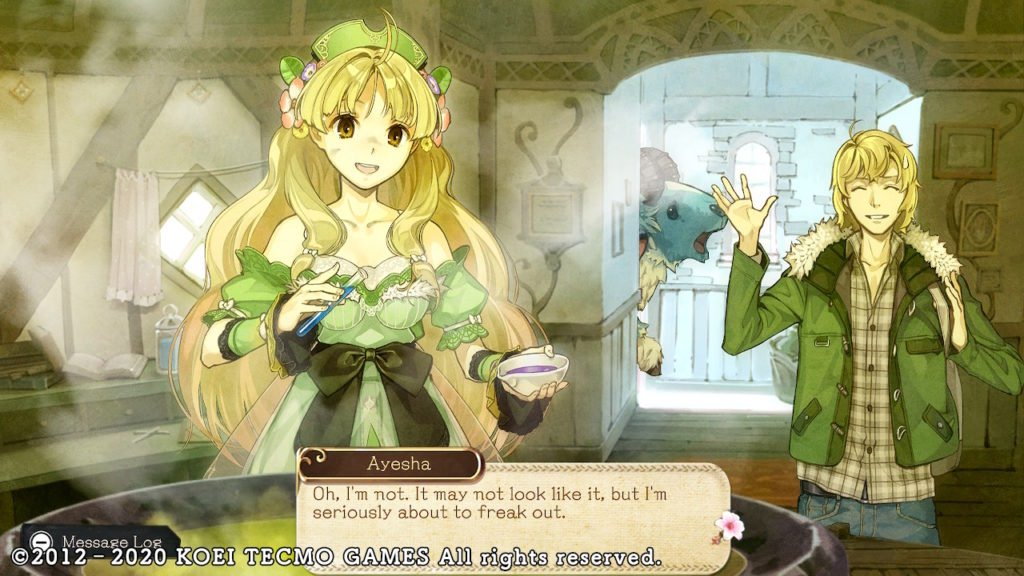 Letters page: Atelier Ayesha