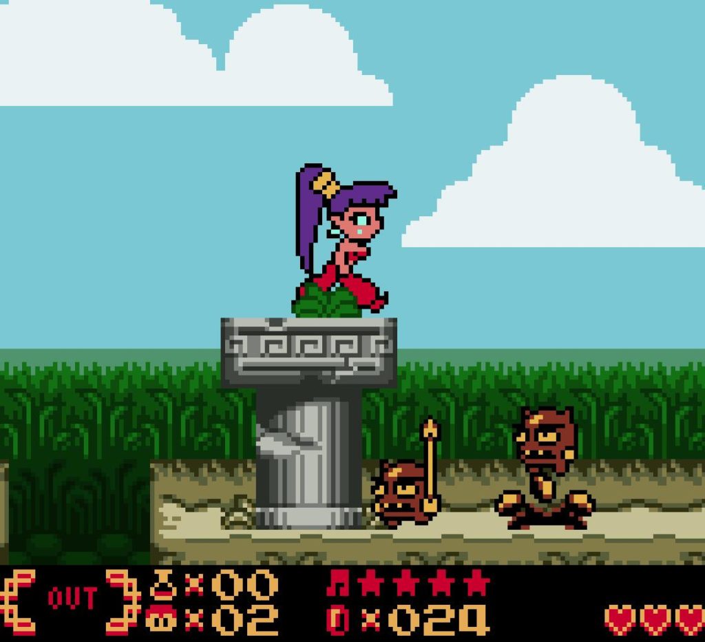 Shantae, one of many rare games for Game Boy Color