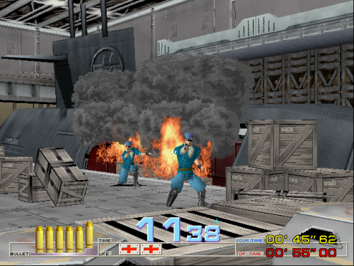 Time Crisis arcade screenshot
