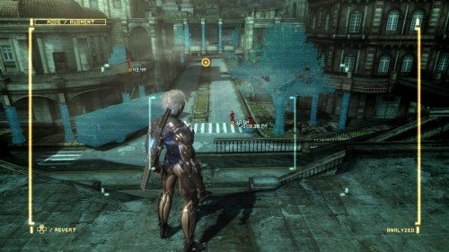 Metal Gear Rising Revengeance - AR vision