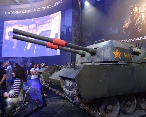 Gamescom 2013 - C&C tank