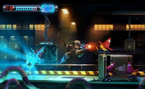 Mighty No. 9 - gameplay