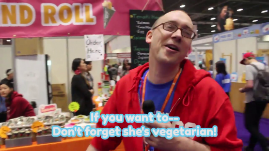 Geraint's MCM 2016 Gift Challenge (London MCM Comic Con May) Vegetarian