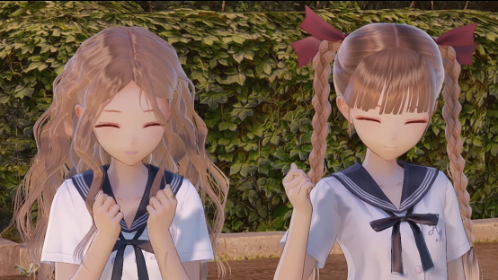 Second Blue Reflection Character Trailer Introduces Shizou Sisters