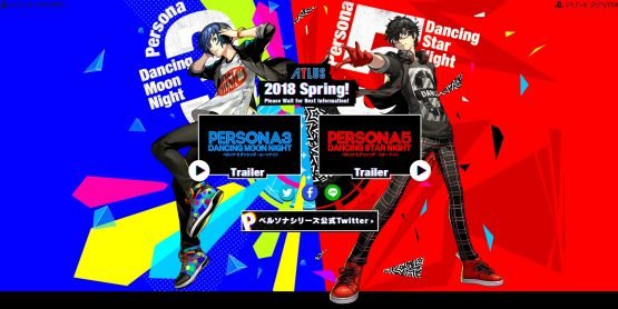 Persona 3 Dancing Moon Night and Persona 5 Dancing Star Night Announced