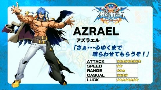 Gordeau, Yukiko, and Azrael New BlazBlue Cross Tag Battle Characters