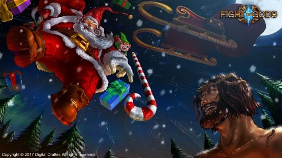 Fight Of Gods Roster Adds Santa, Santa vs Jesus Trailer Released