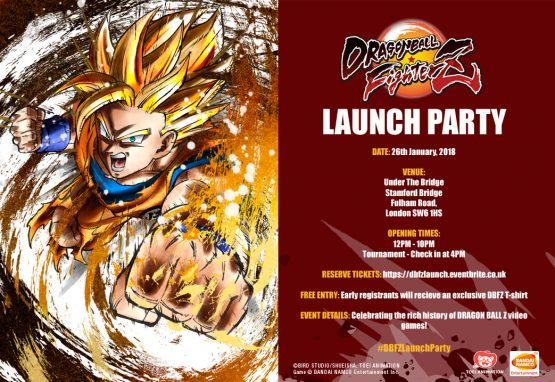 dragon ball fighterz launch event