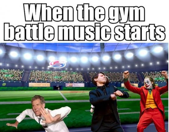 pokemon meme gym music