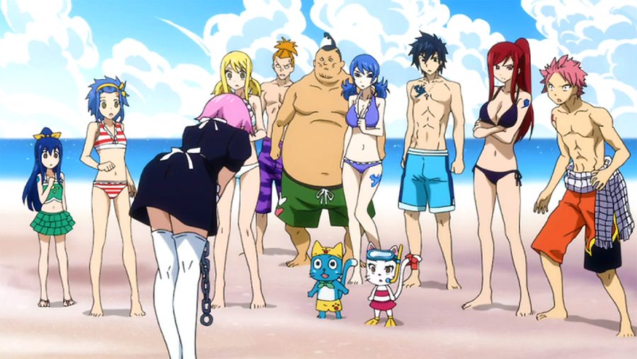 Fairy Tail Beach Episode