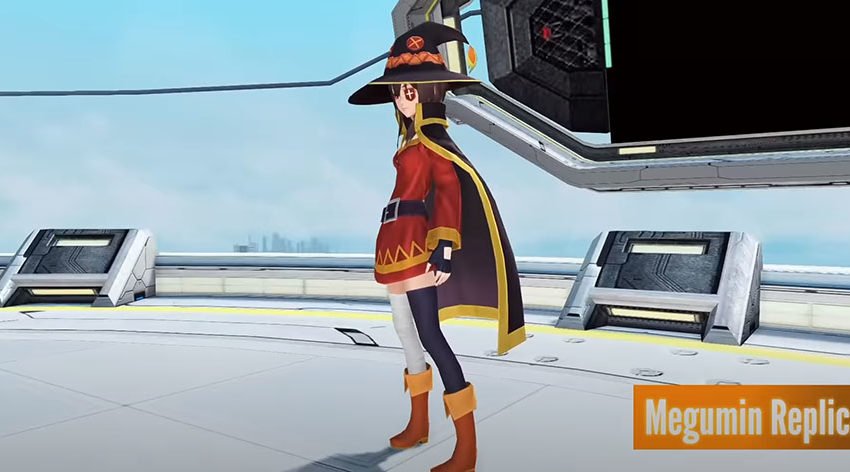  PSO2 KonoSuba Fashion Added In Blessed World Event