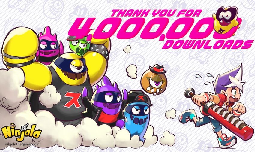  Ninjala Celebrates 4 Million Downloads With Free Jala