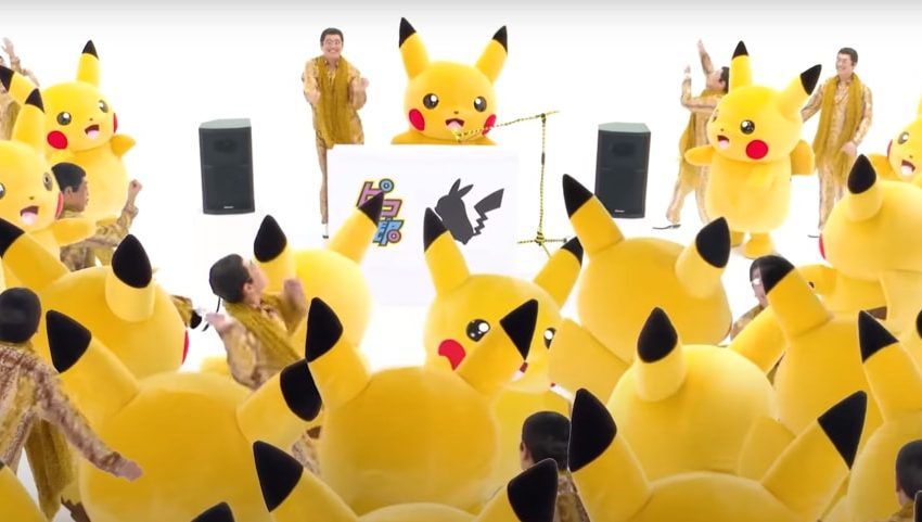  Pikotaro joined by Pikachu for latest music video