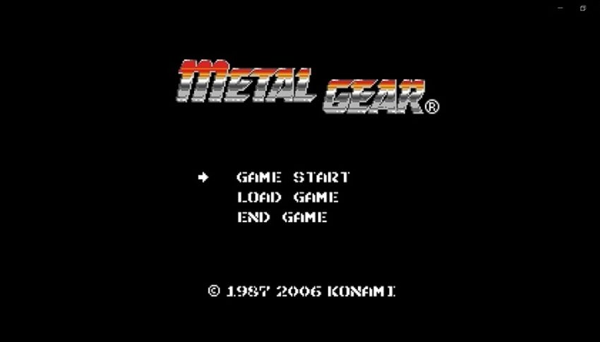  Early Metal Gear games look set to re-release on PC