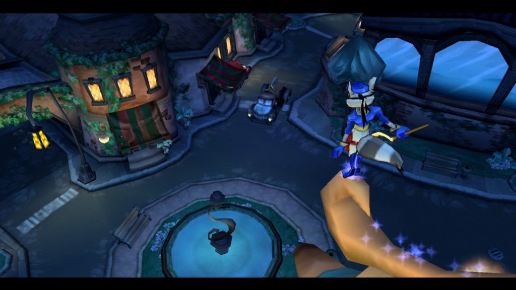 Sly Cooper, a video game for Sony PlayStation platforms.