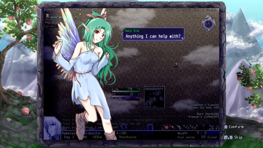 Doujin game One Way Heroics Plus for Switch