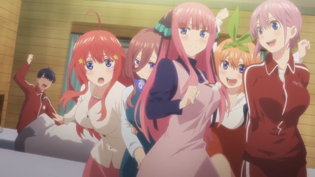 Quintessential Quintuplets Zoom background