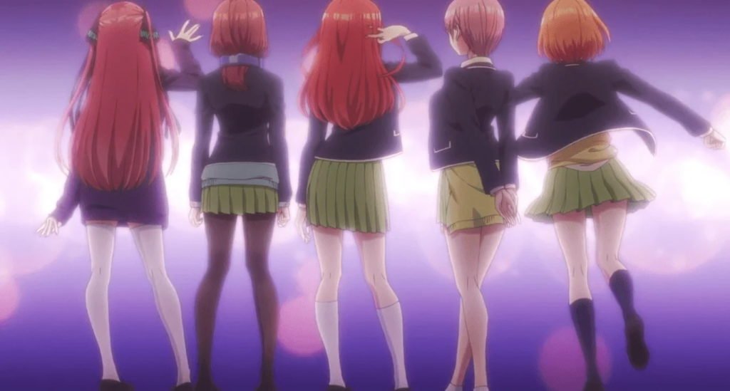 Quintessential Quintuplets Zoom background