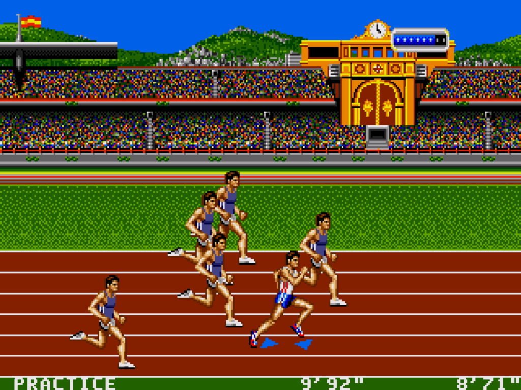 Olympic Gold Olympics game - Mega Drive