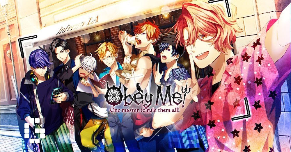 Celebrating the new anime adaptation of Obey Me! - Rice Digital