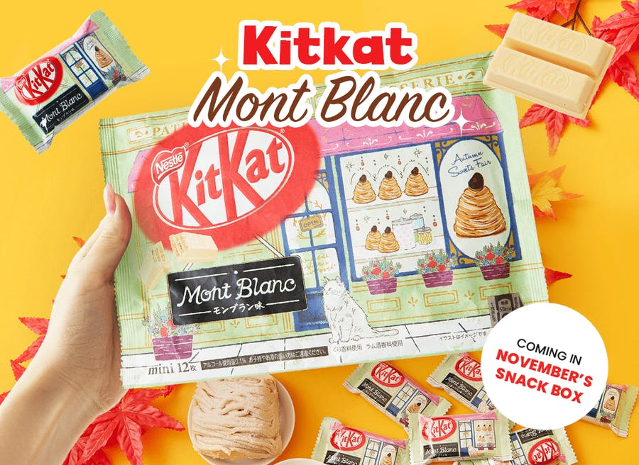 Tokyo Treat KitKat Mont Blanc