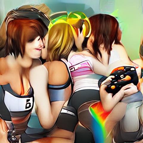 AI art: the gayest girls in gaming find out who they really are