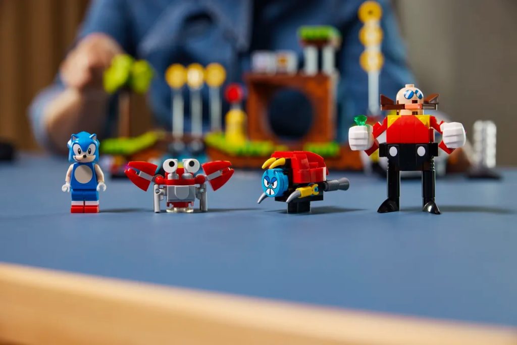 Lego Sonic minifigures