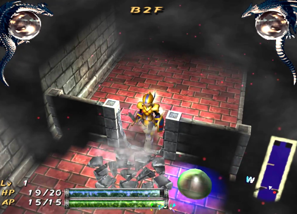 Dungeon crawler The Nightmare of Druaga for PlayStation 2