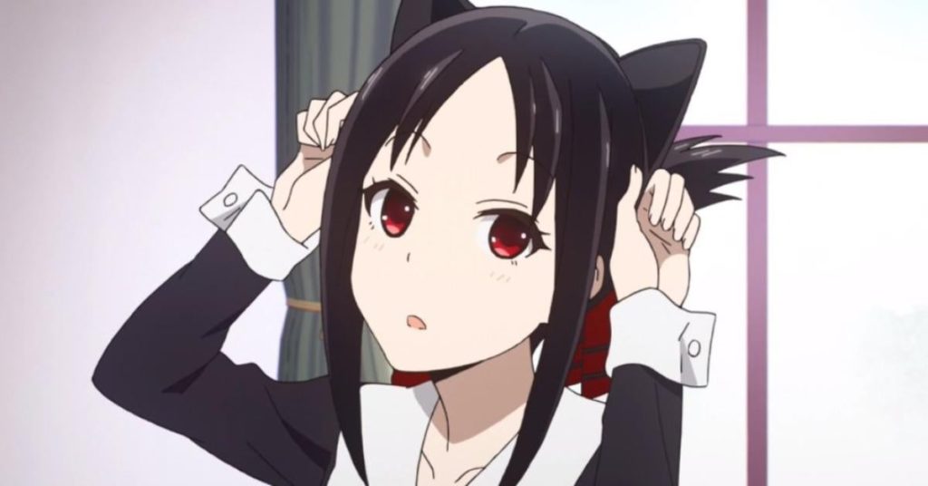 Kaguya Shinomiya in cat ears