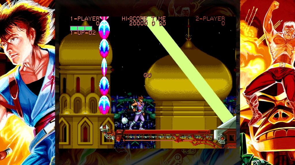 Capcom Arcade Stadium: Strider's opening level