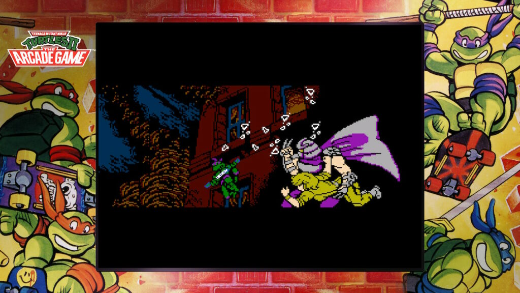 Teenage Mutant Ninja Turtles II: The Arcade Game - cutscene