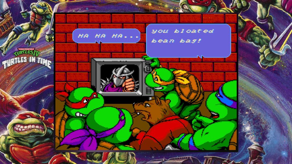 Turtles in Time for SNES intro