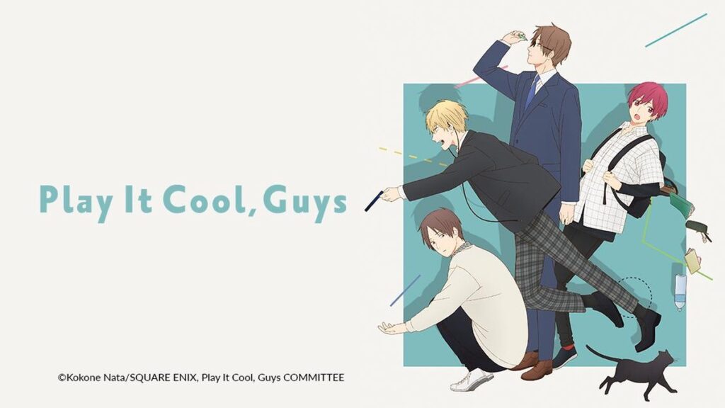 play it cool guys character visual shun futami - Anime Trending