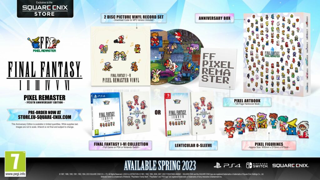 Final Fantasy Pixel Remaster Collector's Edition