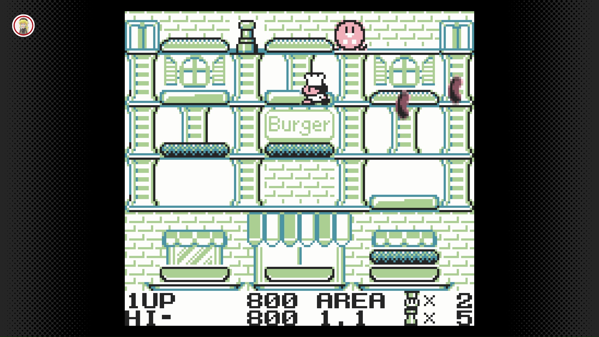 Burger Time Deluxe for Game Boy on Nintendo Switch Online