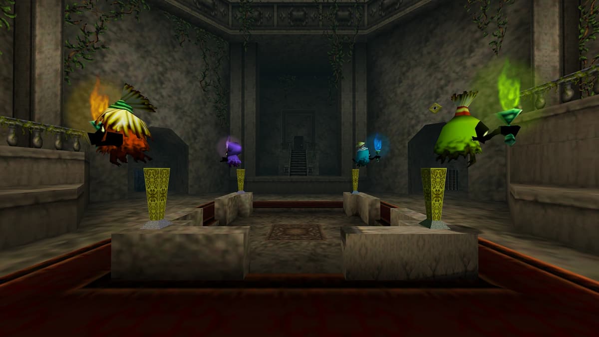 Legend of Zelda dungeons: Forest Temple