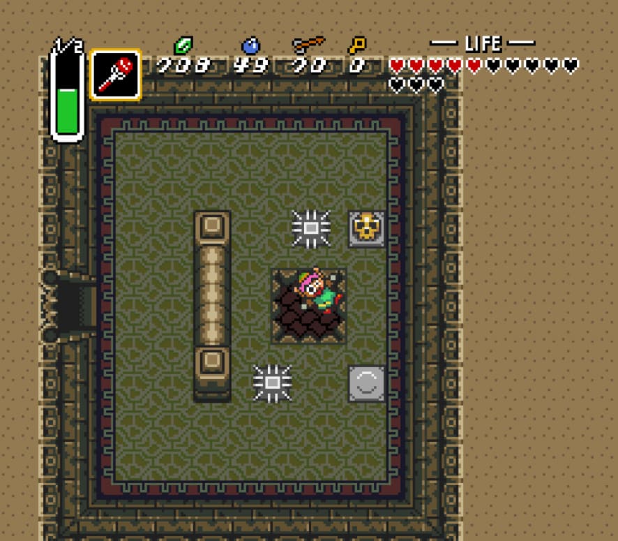Legend of Zelda dungeons: A Link to the Past