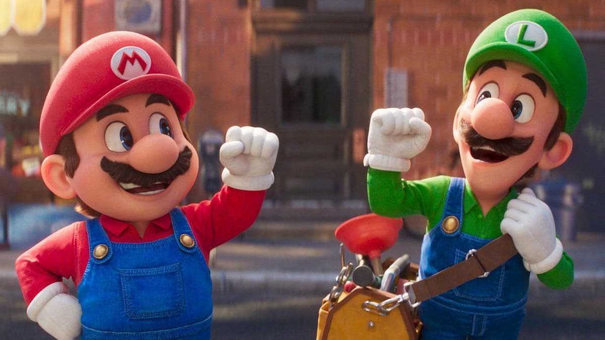The Super Mario Bros. Movie Mario and Luigi