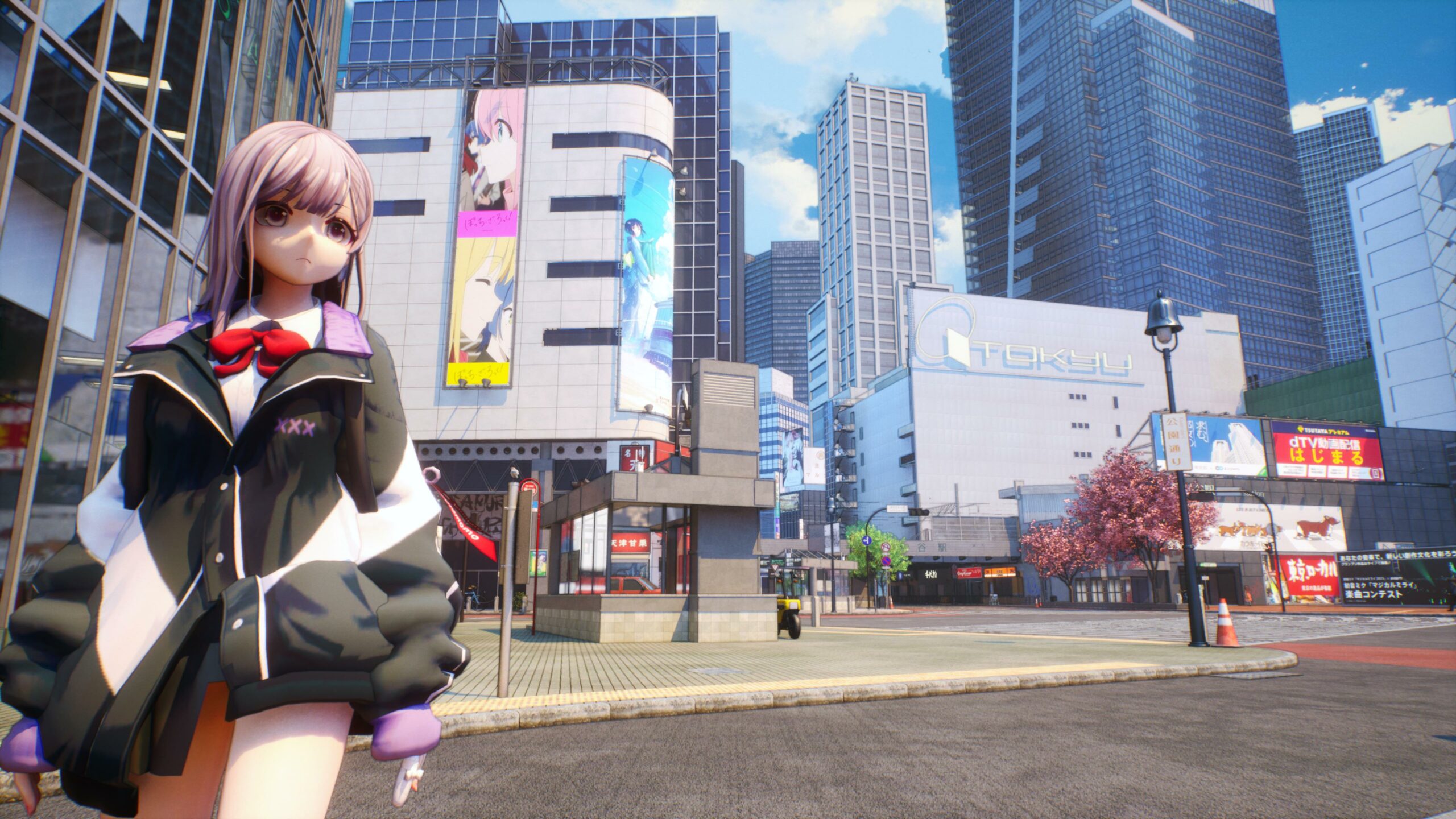 Anime Tokyo Unreal Engine 5 demo