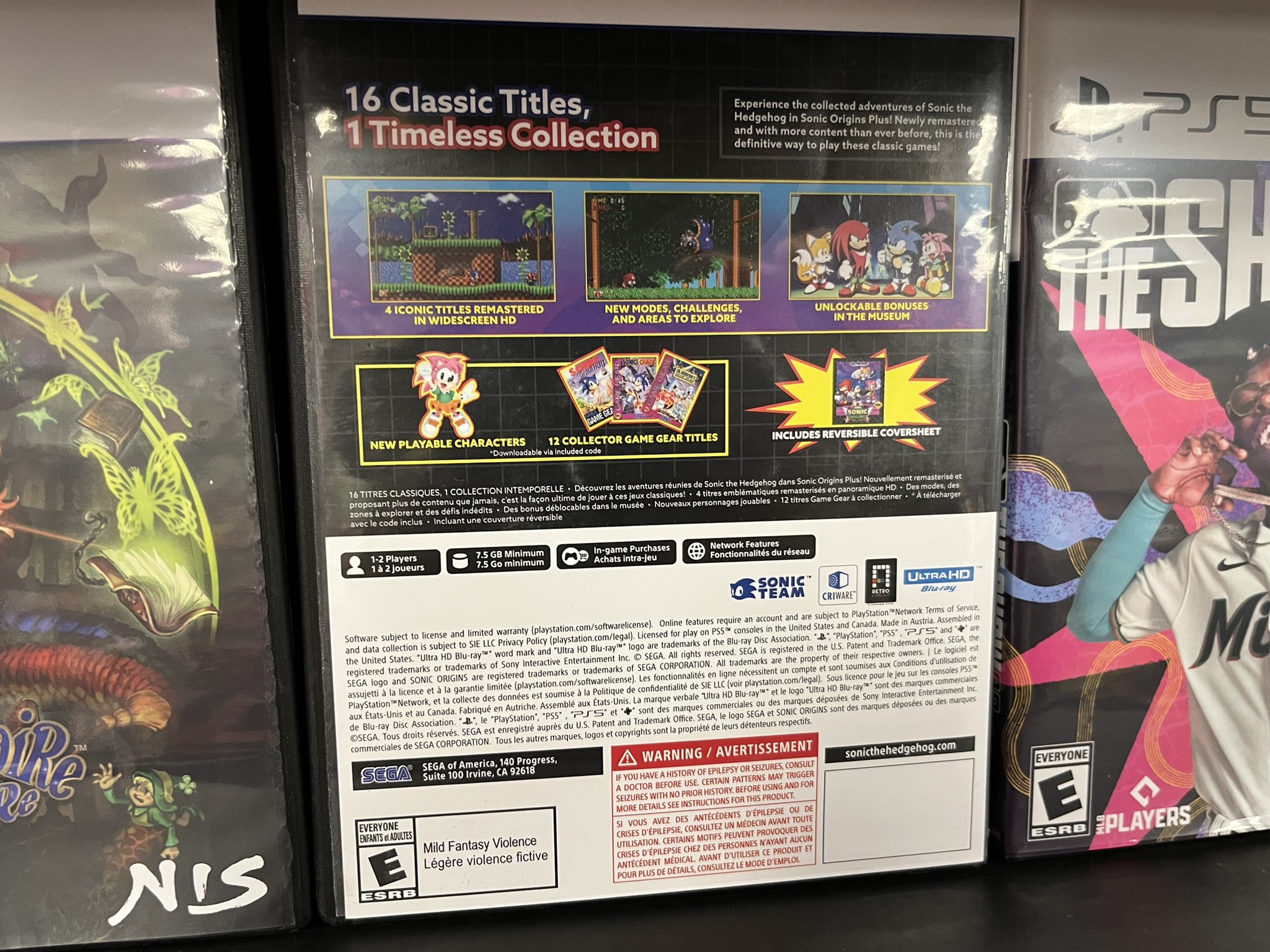 Sonic Origins Plus physical release