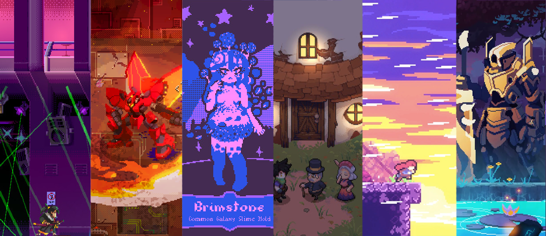  6 beautiful pixel art games